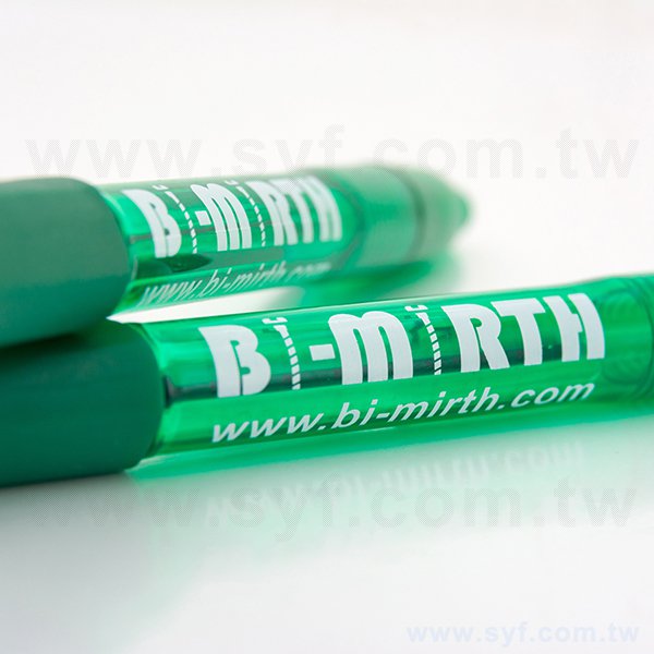 廣告筆-造型防滑筆管環保禮品-單色中油筆-五款筆桿可選-採購訂製贈品筆_2